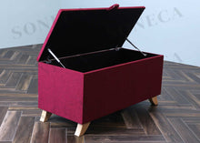 Load image into Gallery viewer, The Belgrave Ottoman Storage