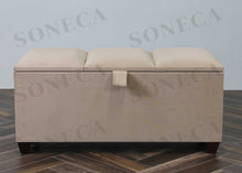 Load image into Gallery viewer, The Three Panel Ottoman Storage